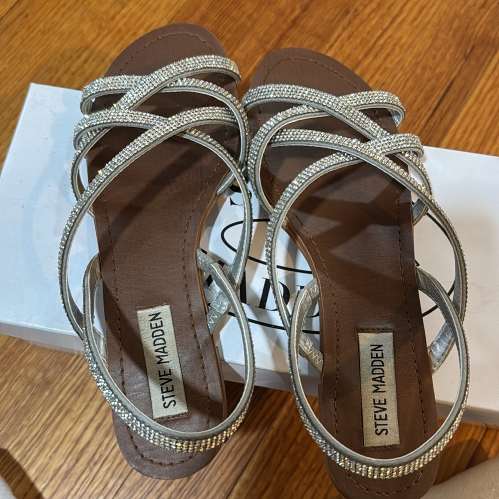 Steve Madden diamond shoes sandals size 6